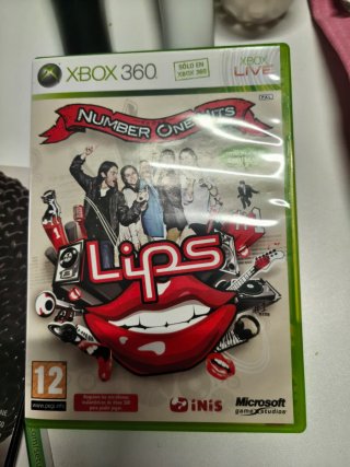 Micrófonos Xbox 360 y Juego Lips