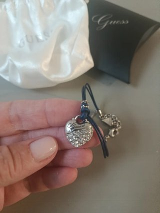 Pulsera Guess Corazón Brillante