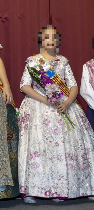 Traje de Fallera para niña de hasta 9años