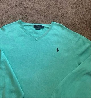 Jersey Polo Ralph Lauren Verde Talla M