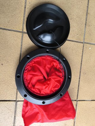 Copertura nera per kayak