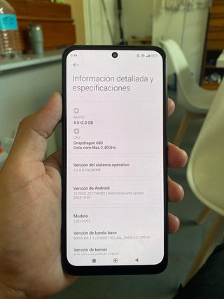 Xiaomi Redmi Note 11 Blu Marino