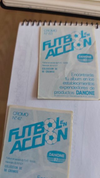 Colección Cromos Fútbol Vintage