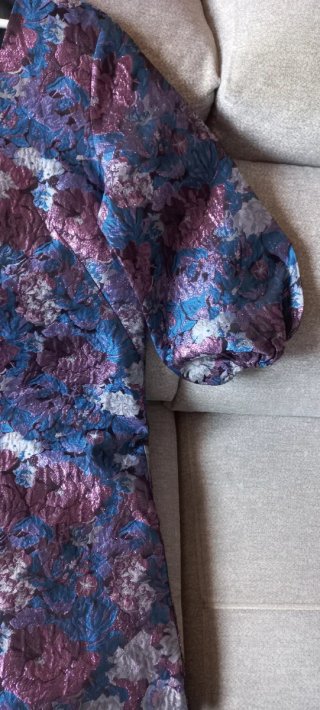 Vestido estampado floral talla única