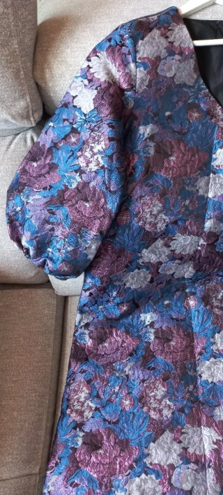 Vestido estampado floral talla única