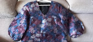 Vestido estampado floral talla única