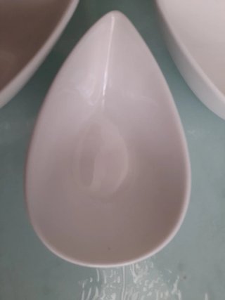 Juego 5 boles de porcelana