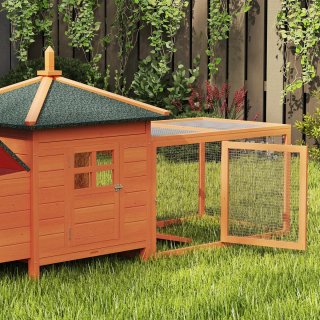 Gallinero Exterior Madera y Metal