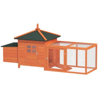 Gallinero Exterior Madera y Metal