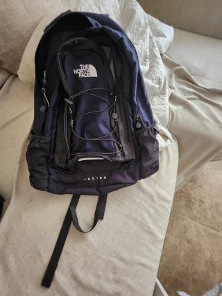 Mochila The North Face Azul/Negra