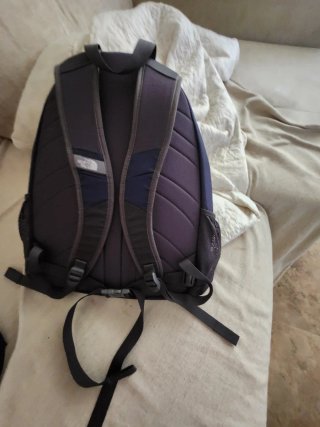 Mochila The North Face Azul/Negra