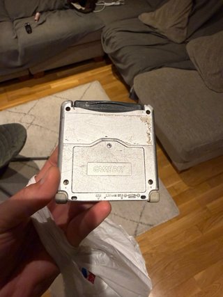 Nintendo Game Boy Advance SP Plata tribal