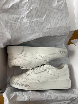 ​Reebok Club C LTD "Cracked White" (NUEVAS)