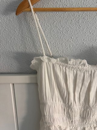 Vestido blanco Zara