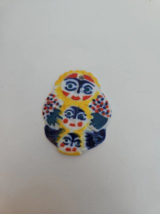 Medalla porcelana sargadelos