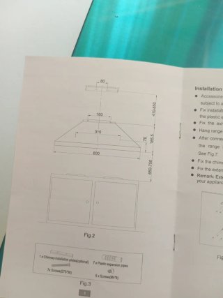 Campana extractora de acero inoxidable