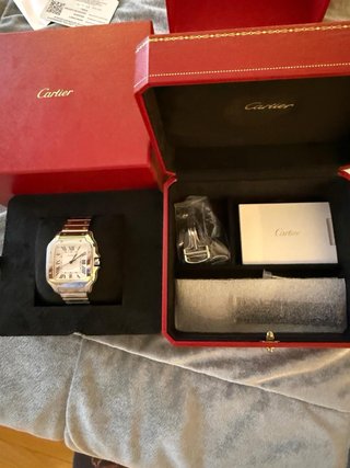 Cartier Santos grande 39mm, full set