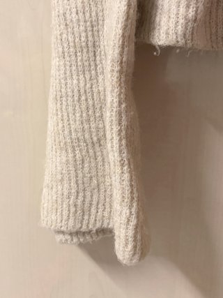 Jersey hombros descubiertos beige talla única