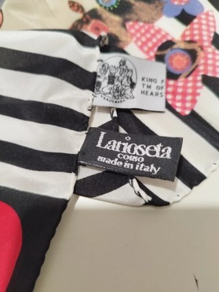 Foulard Moschino Seta Fantasia Popeye