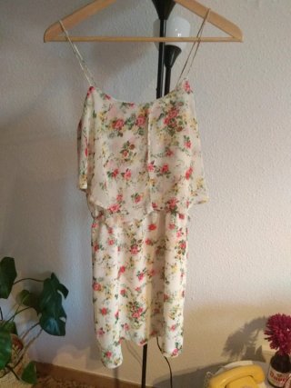 Vestido floral Mango Talla S