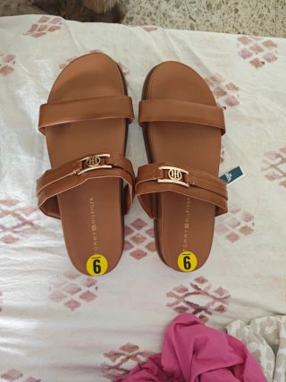 Sandalias Tommy Hilfiger Marrones Talla 41 nuevas