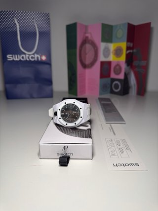 Orologio Swatch x Audemars Piguet Ocho Negro