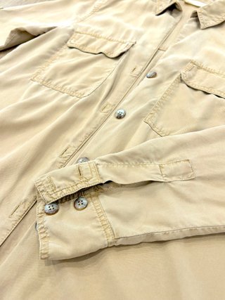 Camisa Mango Beige Talla XS