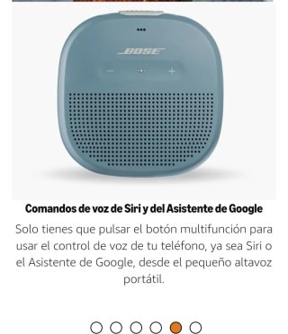 Altavoz Bose Soundlink Micro Negro