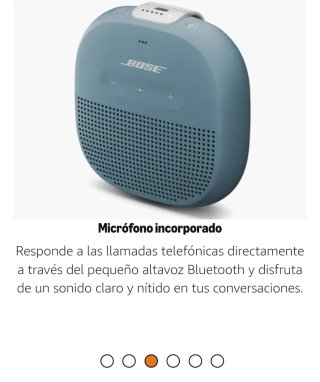 Altavoz Bose Soundlink Micro Negro