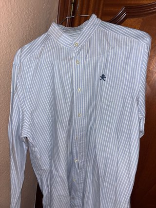 Camisa Scalpers Rayas Azul Talla 41