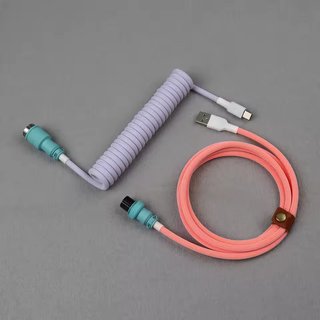 Cable espiral premium para teclados mecánicos