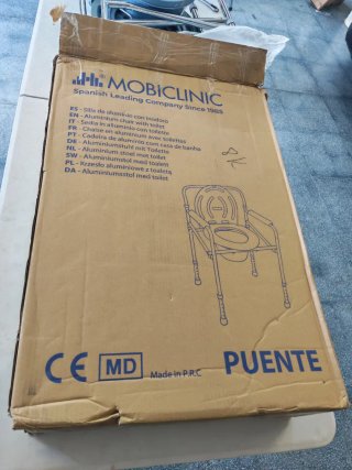 Silla WC Mobiclinic Plegable Inodoro Portátil