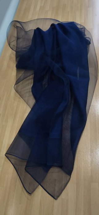 Stola elegante 190x70 cm seta cotone