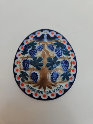 Medalla Árbol de la Vida Porcelana sargadelos