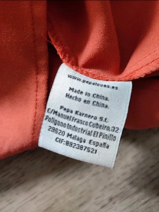 Blusa mujer cuello volante lazo