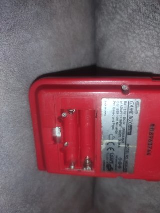 Nintendo Game Boy Pocket Roja