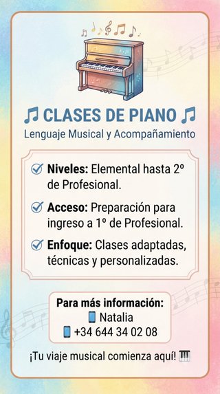 CLASES DE PIANO