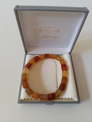 Bracciale elastico di Corniola