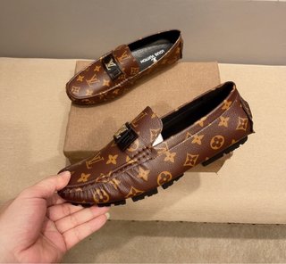 Mocassini Marrone Oro