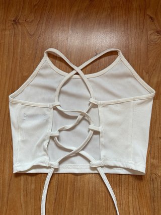 Pack 2 Tops Negro Cremallera Cuello Alto y Blanco