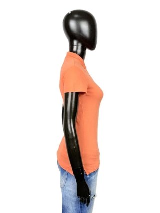 Tommy Hilfiger Polo Donna XXS Arancione Slim Fit