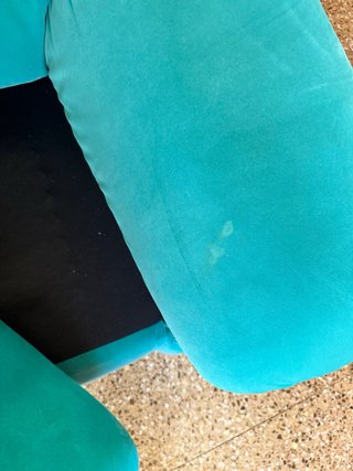 Sofá 2 plazas azul 200 cm