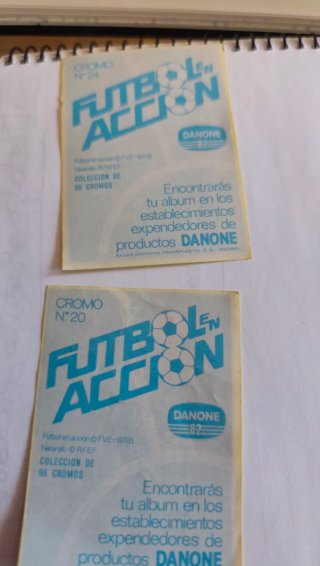 Colección Cromos Fútbol Vintage