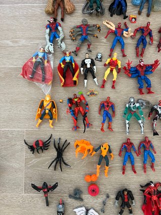 Lote Juguetes Spiderman Toy Biz