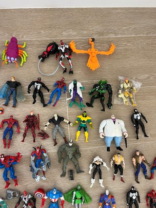 Lote Juguetes Spiderman Toy Biz