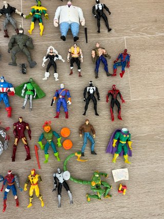 Lote Juguetes Spiderman Toy Biz
