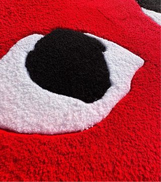 Alfombra personalizada Comme des Garçons