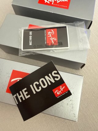 Cajas vacías gafas Ray-Ban