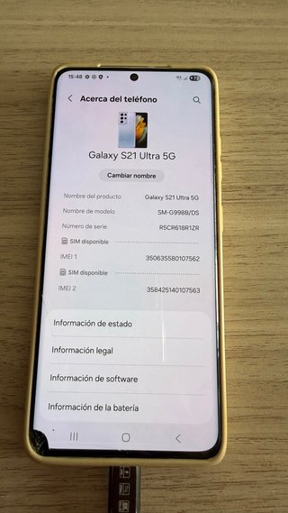 Samsung S21 Ultra 256GB Dual SIM 5000 mAh