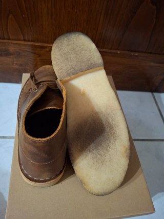 Clarks Desert Boot Pelle Marrone 41